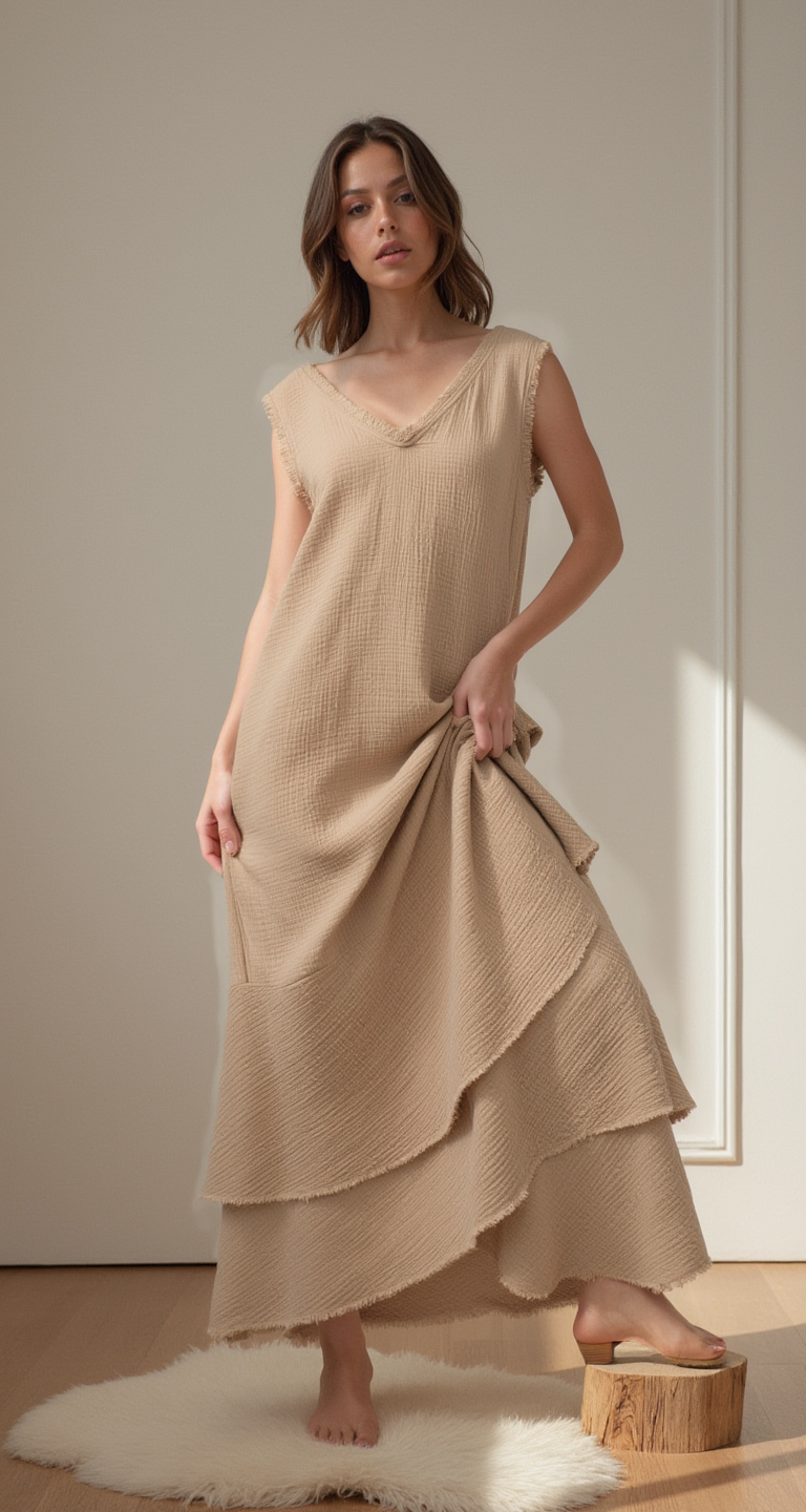 Aliyah Gauze Dress